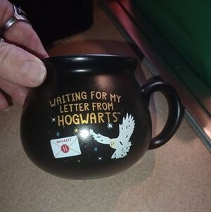 Black Hogwarts Themed Mug-Harry Potter